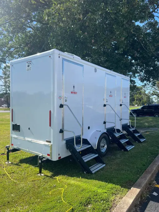 restroom trailer for business remodel